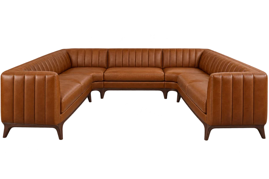 U-Shaped Sectional · 7–8 Seats