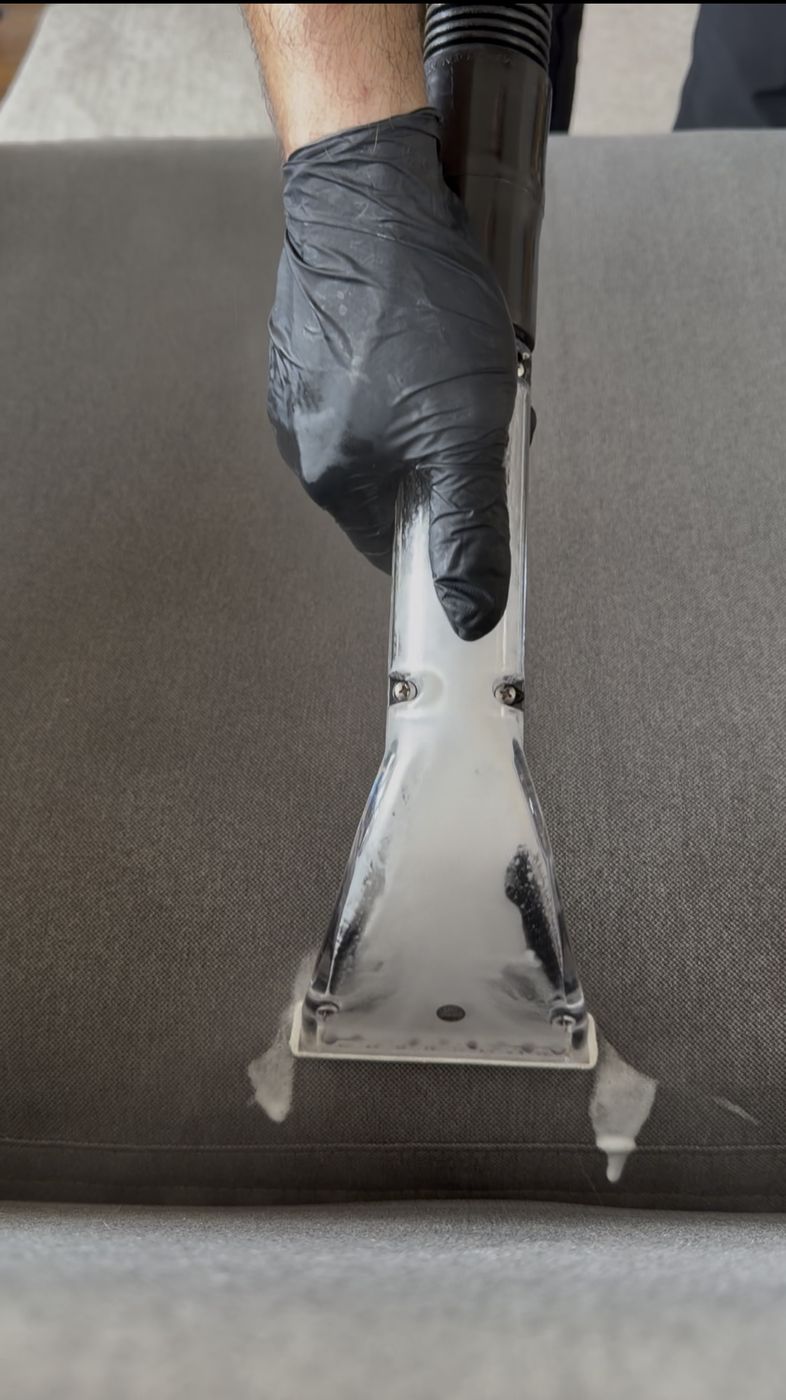 Visible clean line during extraction